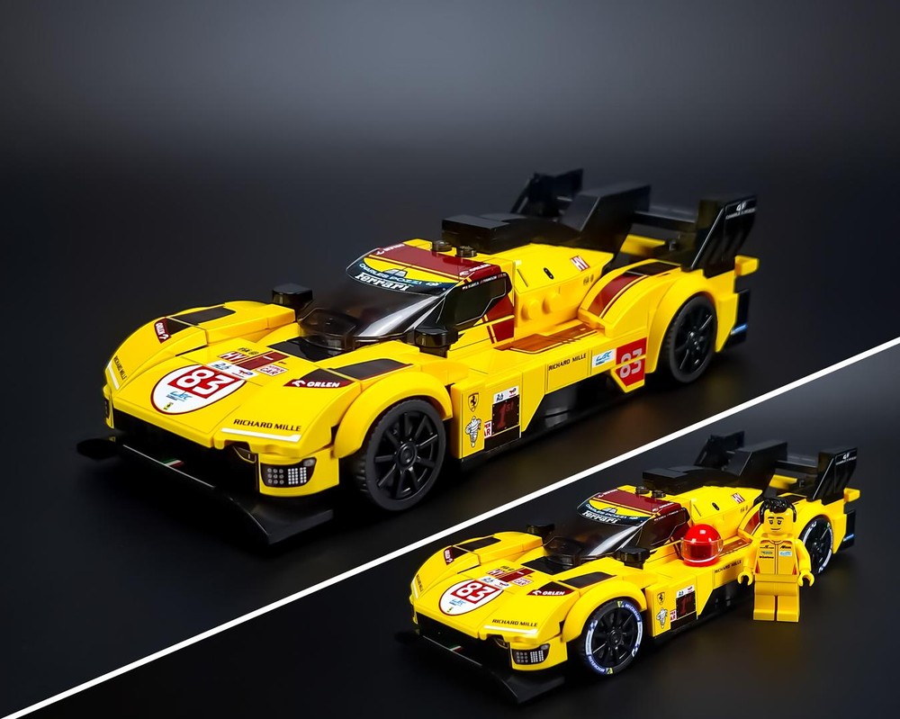 Lego ferari 499P AF Corse 2025