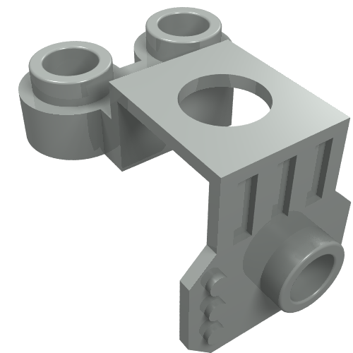 Lego Minifig Neckwear Jet Pack with Front Stud / Light Gray