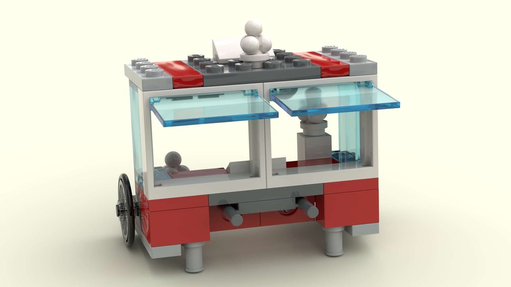 Lego 30364 Alternative Build: Popcorn booth