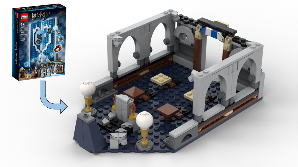 Lego 76411 Alternative "Spell lesson"