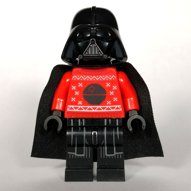 Lego Darth Vader - Festive, Red Sweater