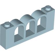 Lego Fence 1 x 6 x 2 / Light Blue