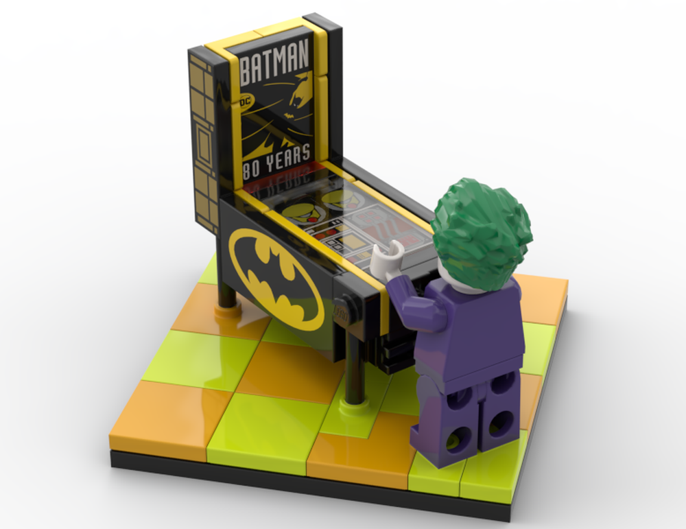 Lego Dark Knight Pinball Machine
