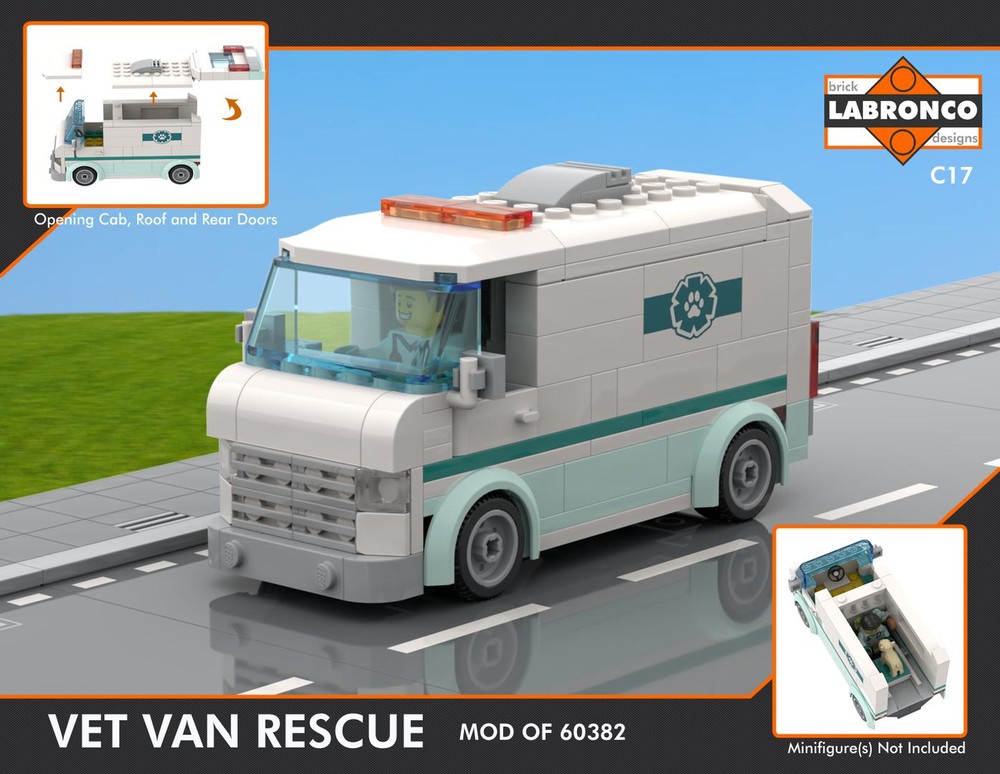 Lego C17 - Vet Van Rescue Mod