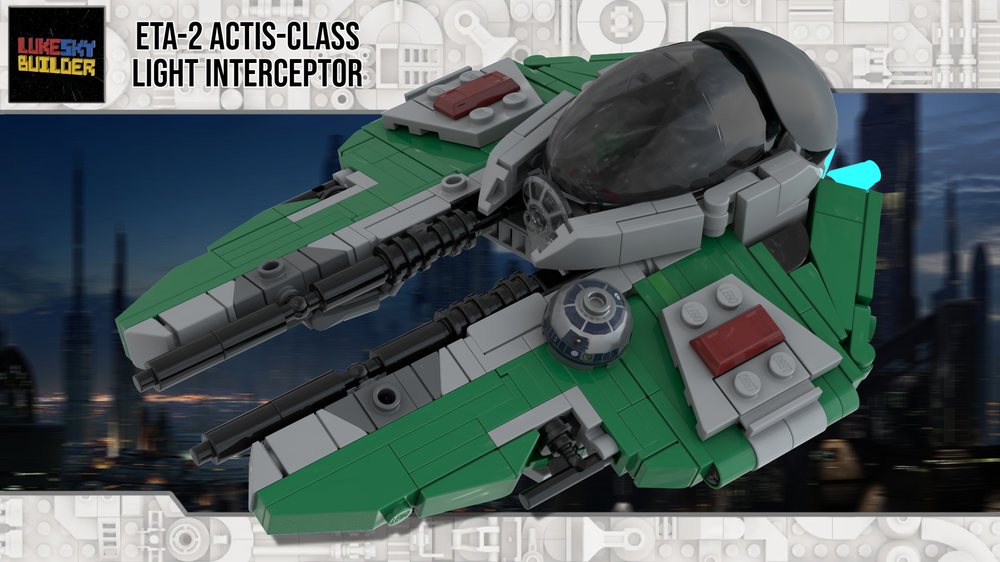 Lego Anakin's Green Eta-2 Actis-Class Interceptor