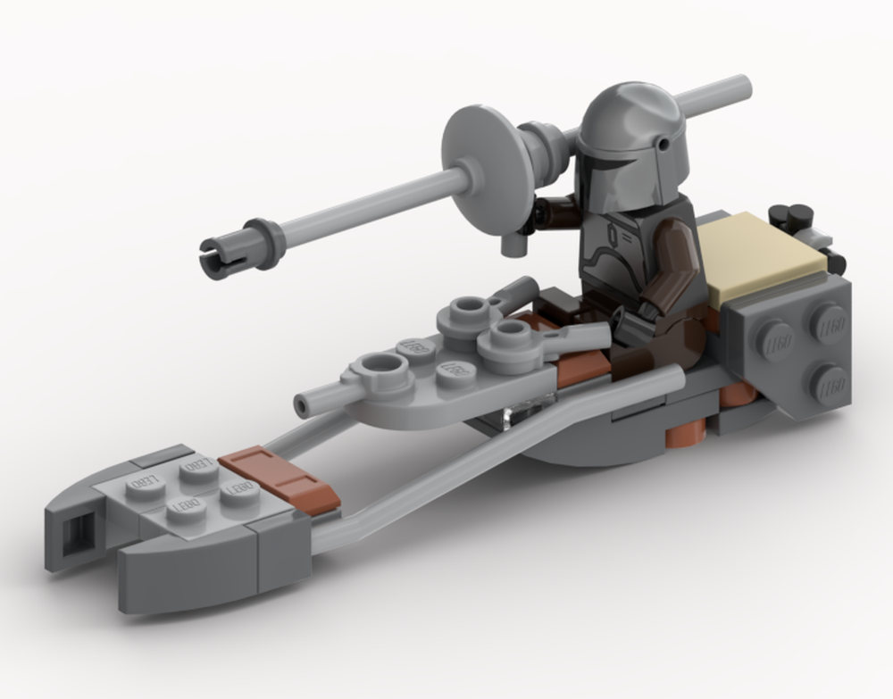 Lego Mando's 105-K Lancer Bike (75436 alt builld)