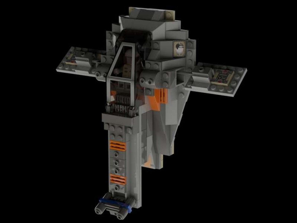 Lego Slave 1 and AT-WaT