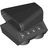 Lego Engine / Air Scoop 2 x 2 / Black