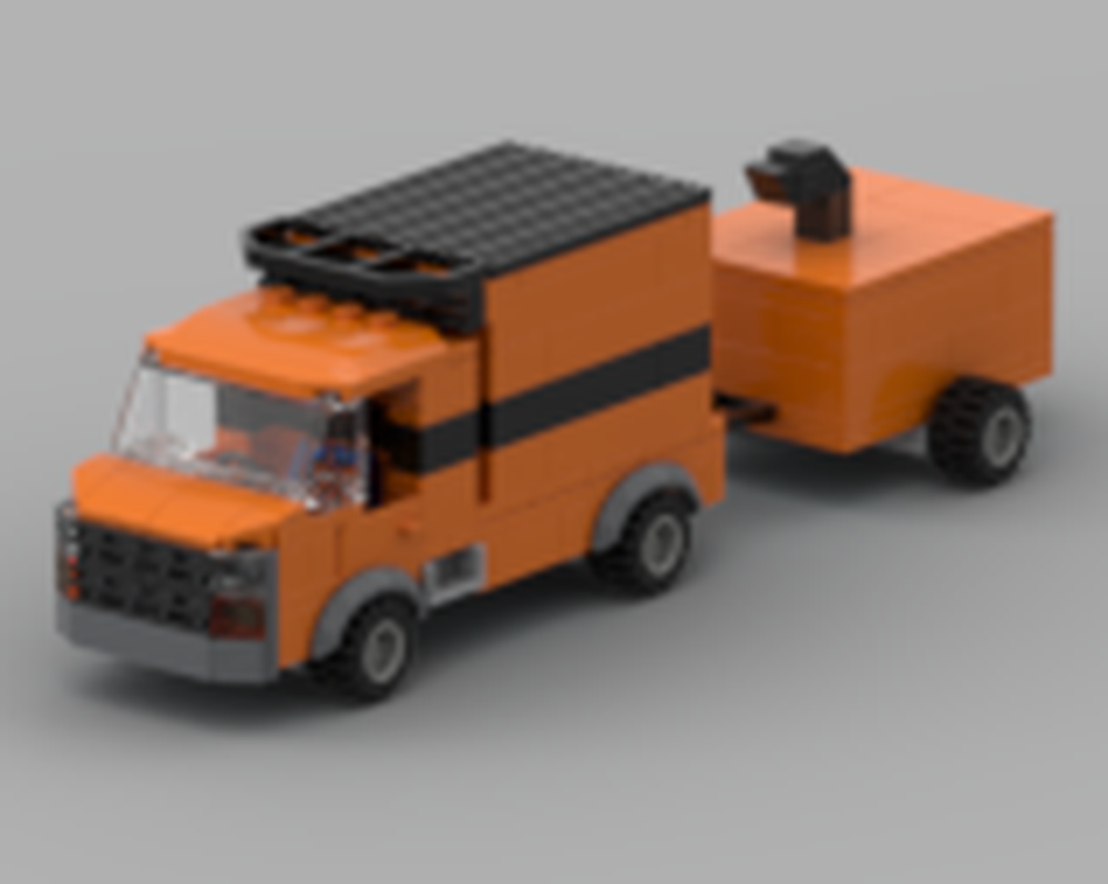 Lego Mulching Truck