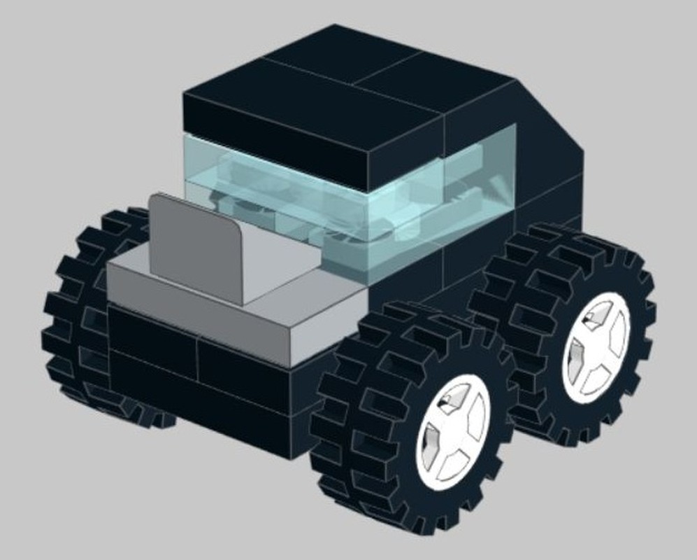 Lego 30510-1-s1 Chibi-Black