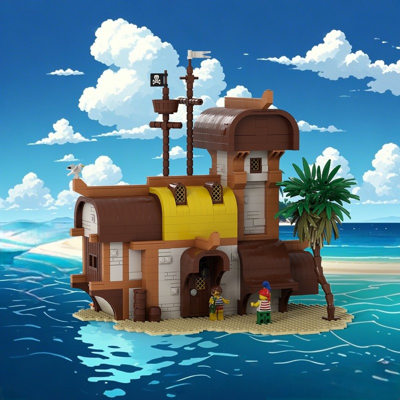 Lego Pirate House