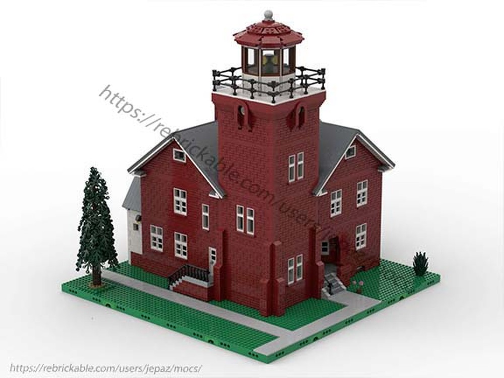 Lego Two Harbors Lighthouse