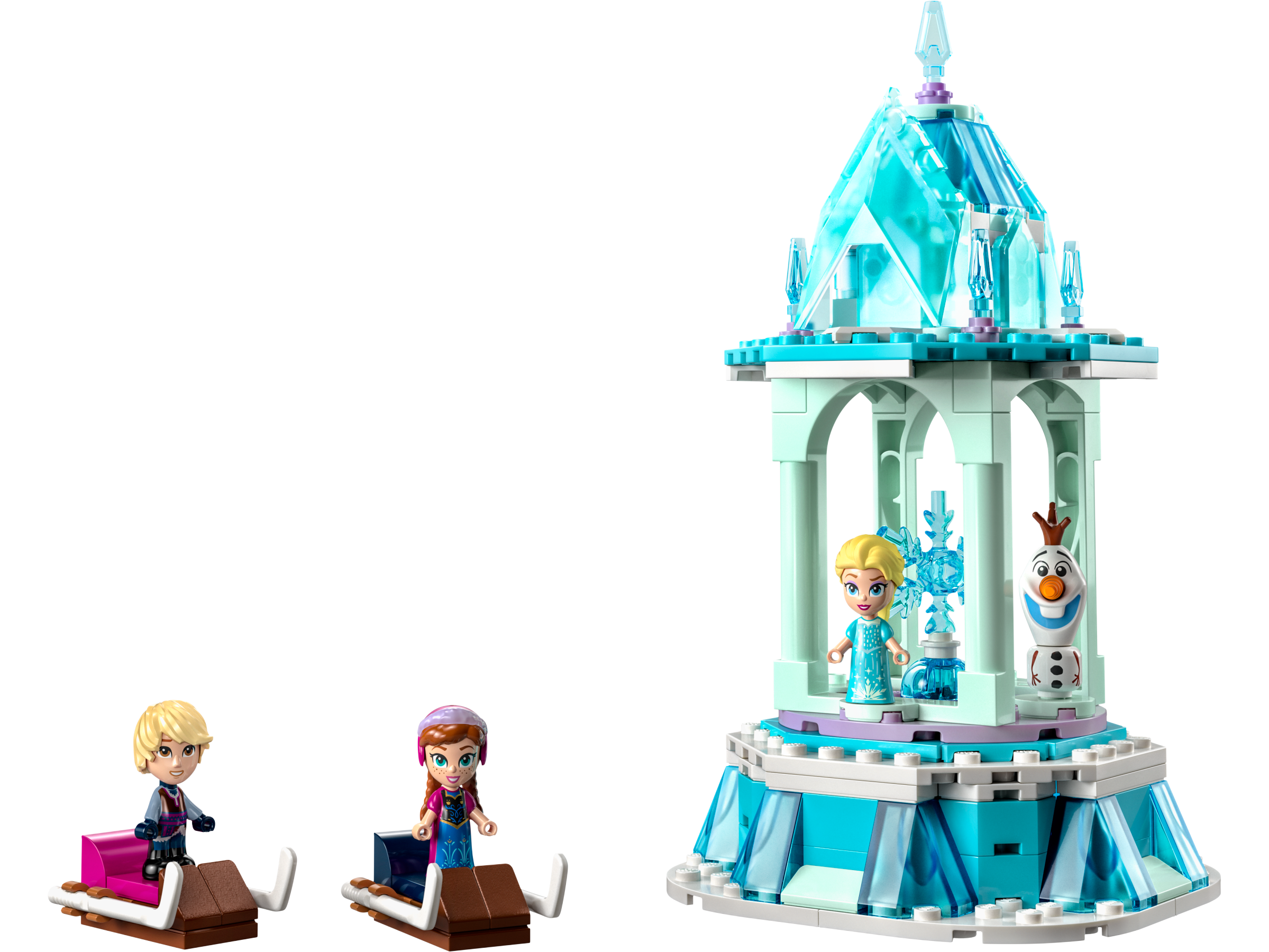 Lego Anna and Elsa's Magical Carousel