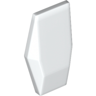 Lego Large Figure Armor Plate, Small / White