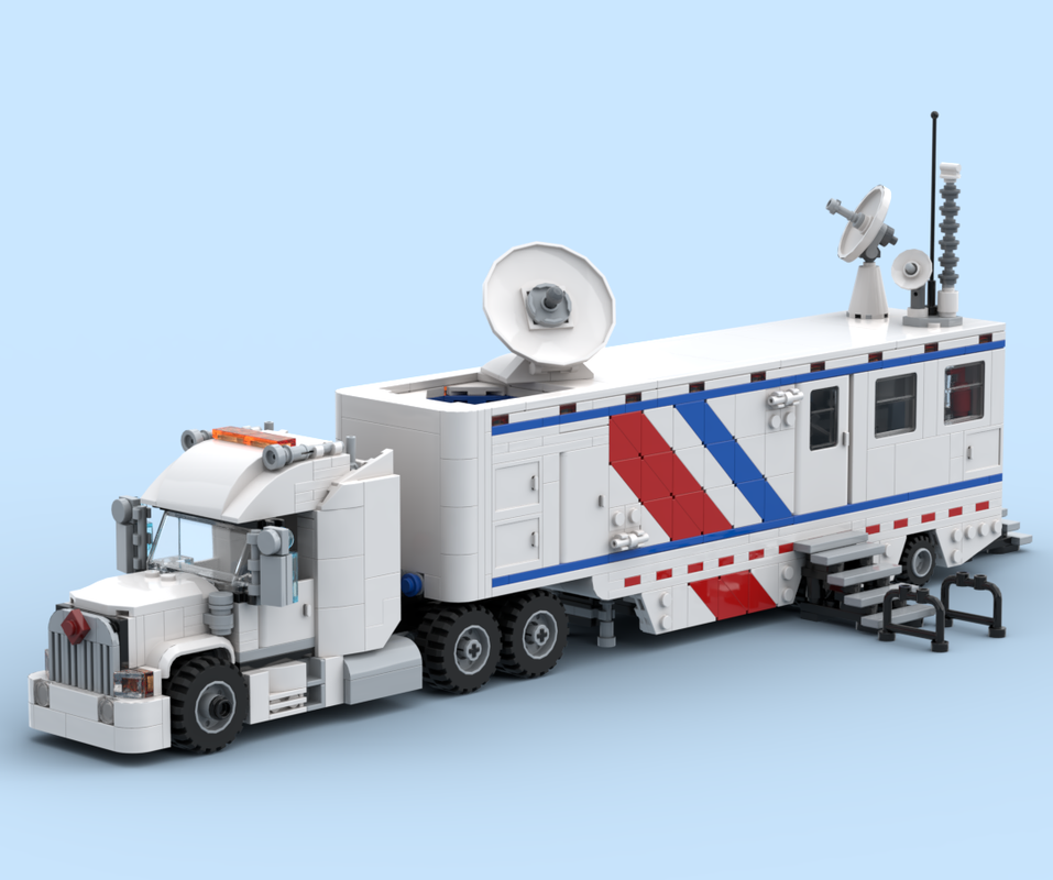 Lego Coast Guard Mobile Command Vehicle