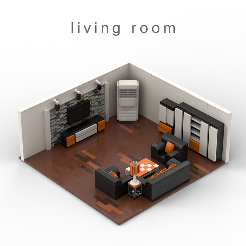 Lego living room