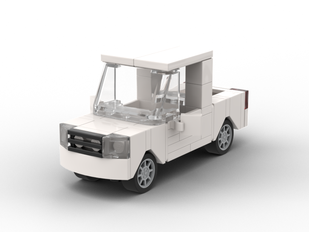 Lego Small White Pickup