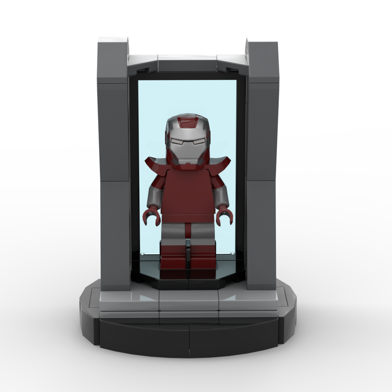 Lego Iron Man Hall of Armour Diorama