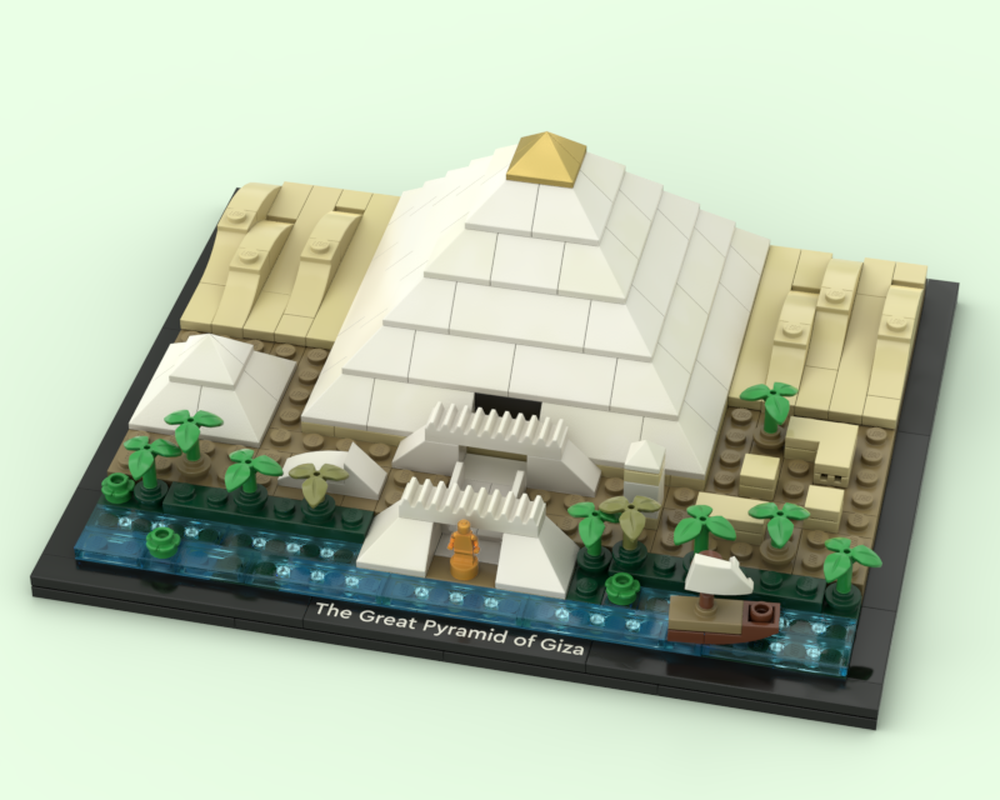 Lego Pyramid of Giza (Small version)