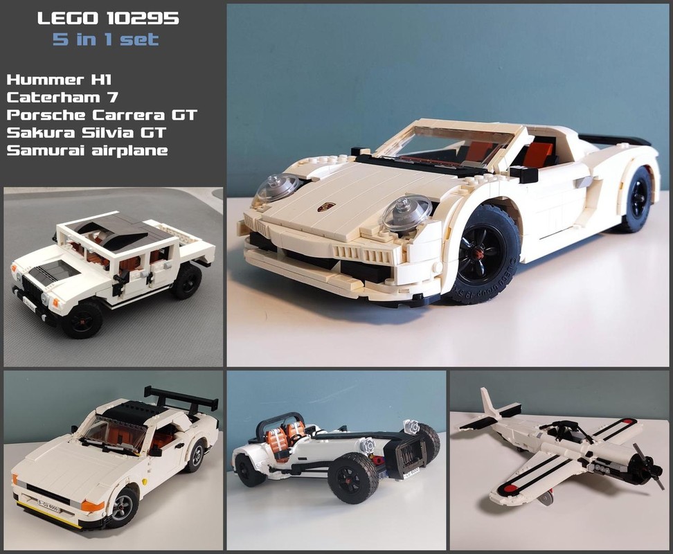 Lego 10295 5 in 1 set