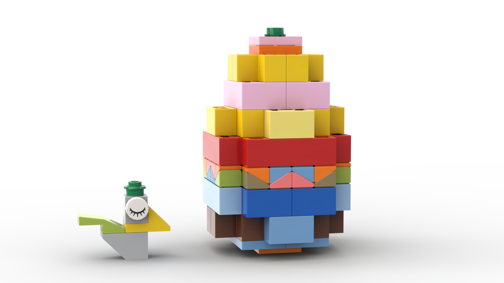 Lego 11011 Easter egg