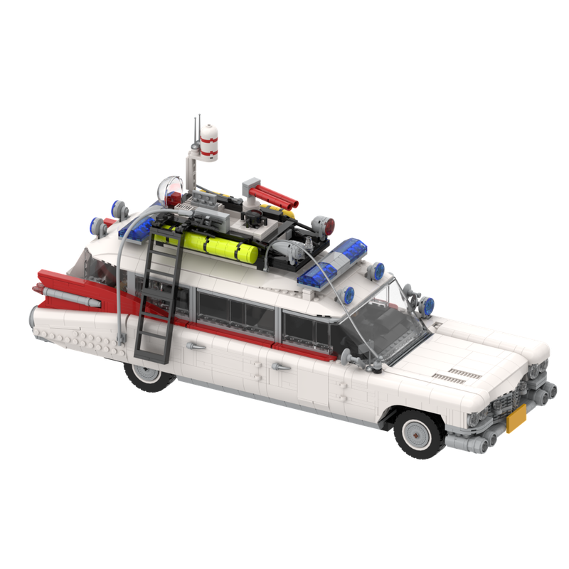 Lego ECTO-1, 1984, Printed Door version