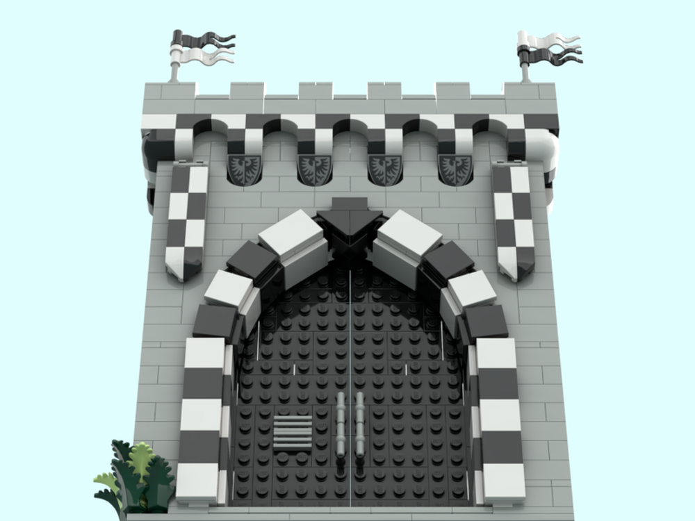 Lego Monumental Medieval Town Gate