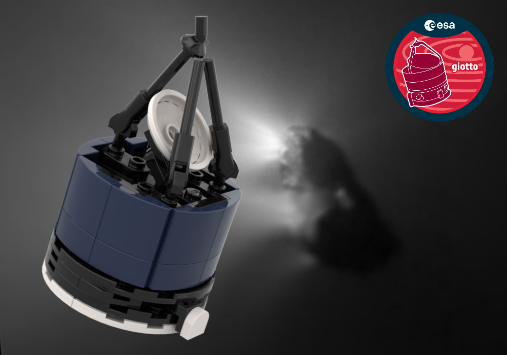 Lego Giotto Spacecraft