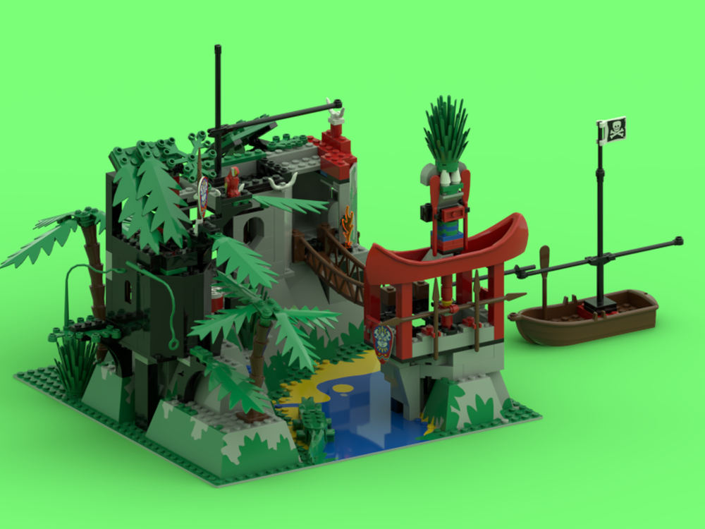 Lego 6278 Jungle Sanctuary