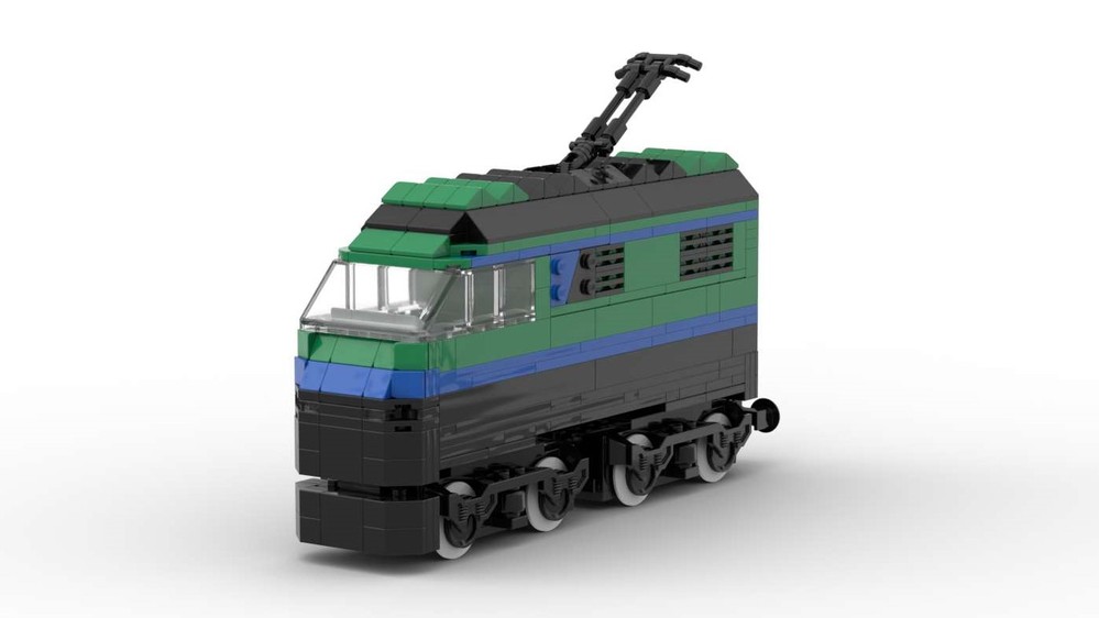 Lego Mini train with two engines
