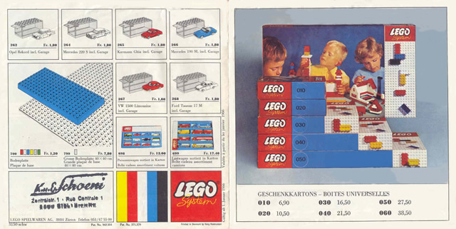Lego 1966 Swiss (3150-schw)