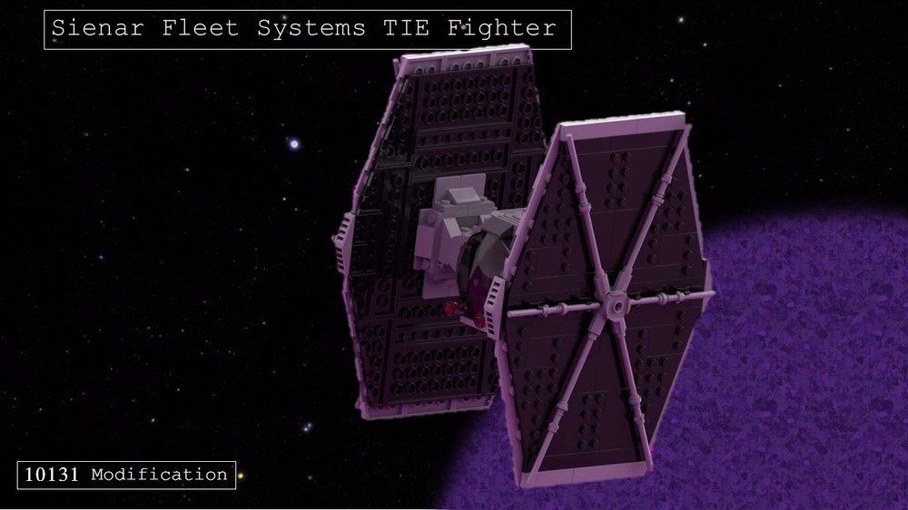 Lego 10131 MOD TIE Fighter