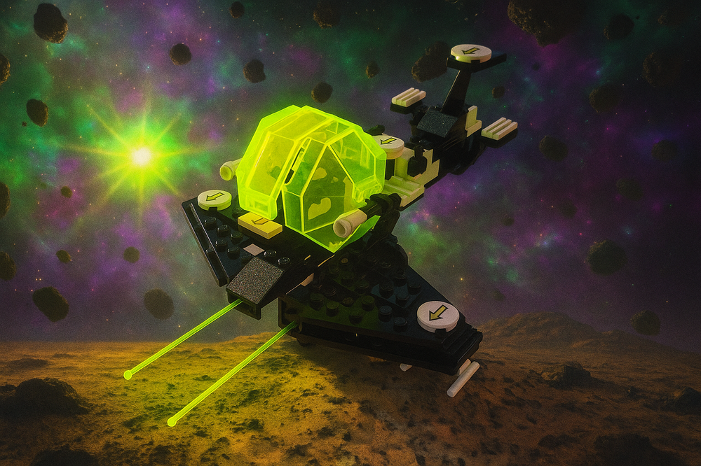 Lego (6887) Blacktron Aurora Fighter