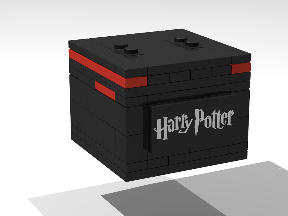 Lego Harry Potter Brickhead Stand / Storage Box