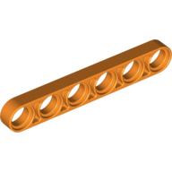 Lego Technic Beam 1 x 6 Thin / Orange
