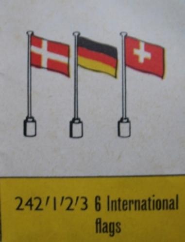 Lego 6 International Flags -1-
