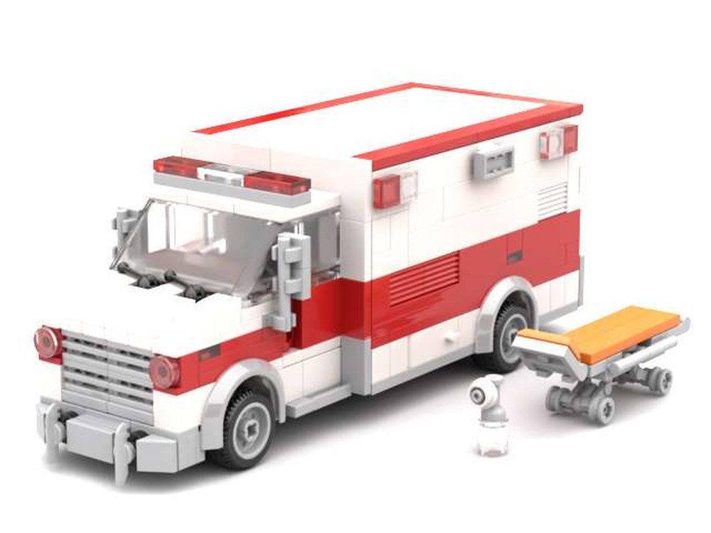 Lego 70's Style Ambulance