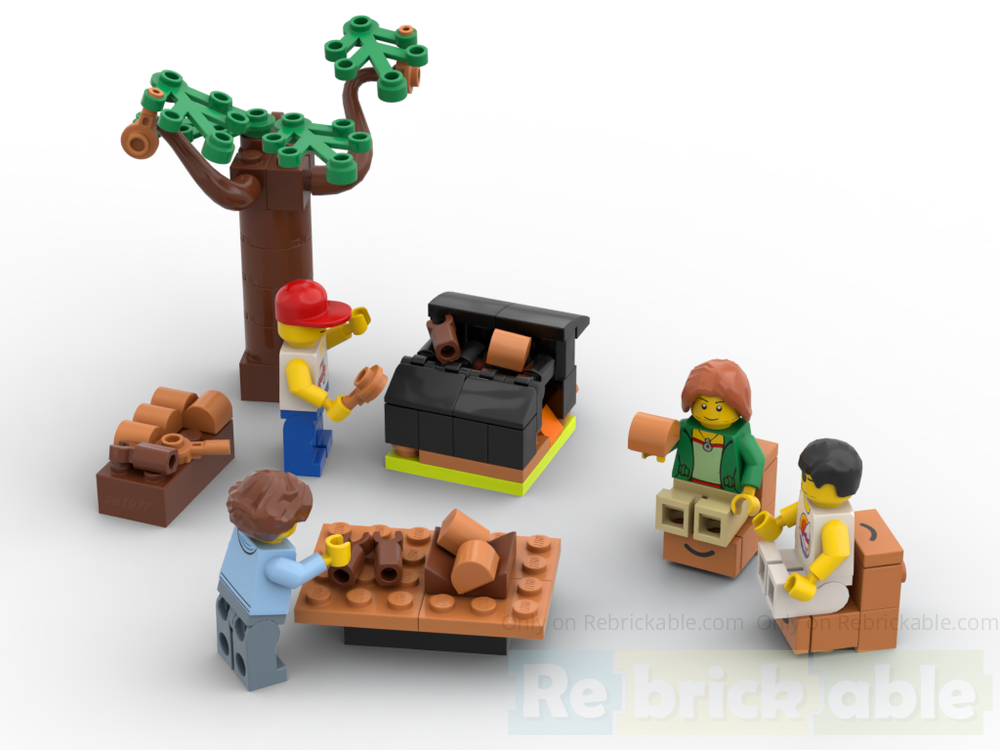 Lego 11031 BBQ party