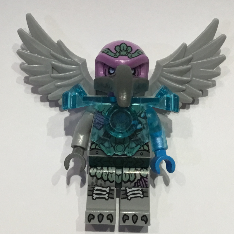 Lego Vardy (with 12825 Tile with Clip)