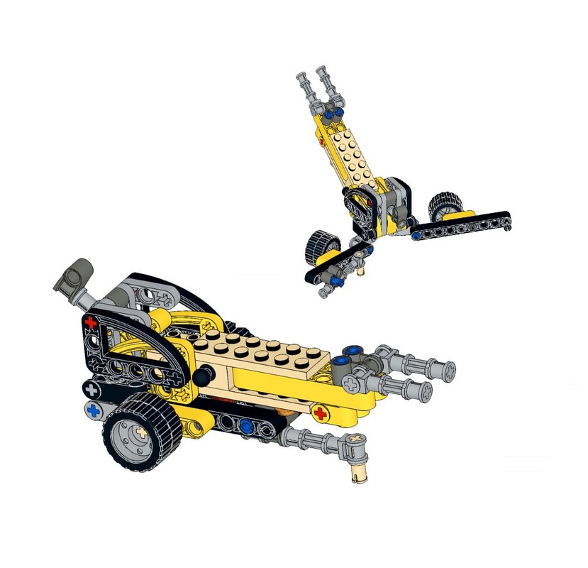 Lego Anti-Aircraft Cannon