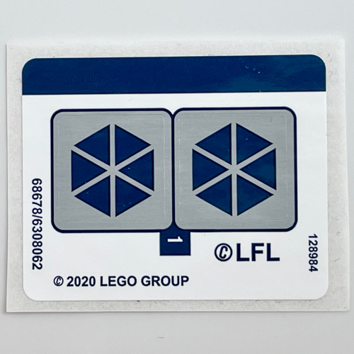 Lego Sticker Sheet for Set 75283-1