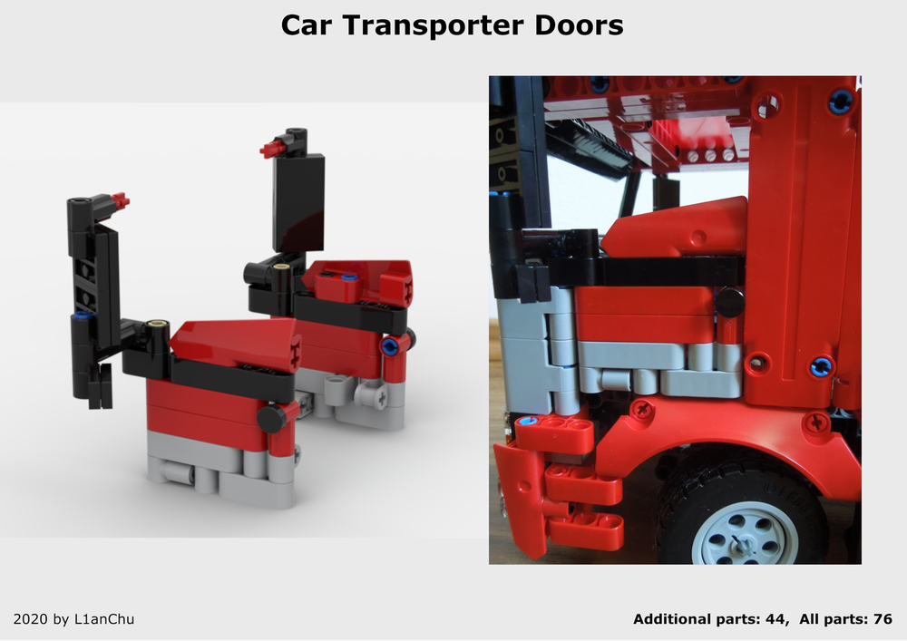 Lego Car Transporter Doors