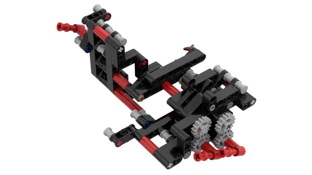 Lego Angular XOR-Gate (AND-/OR-/NOT-Gates combined)