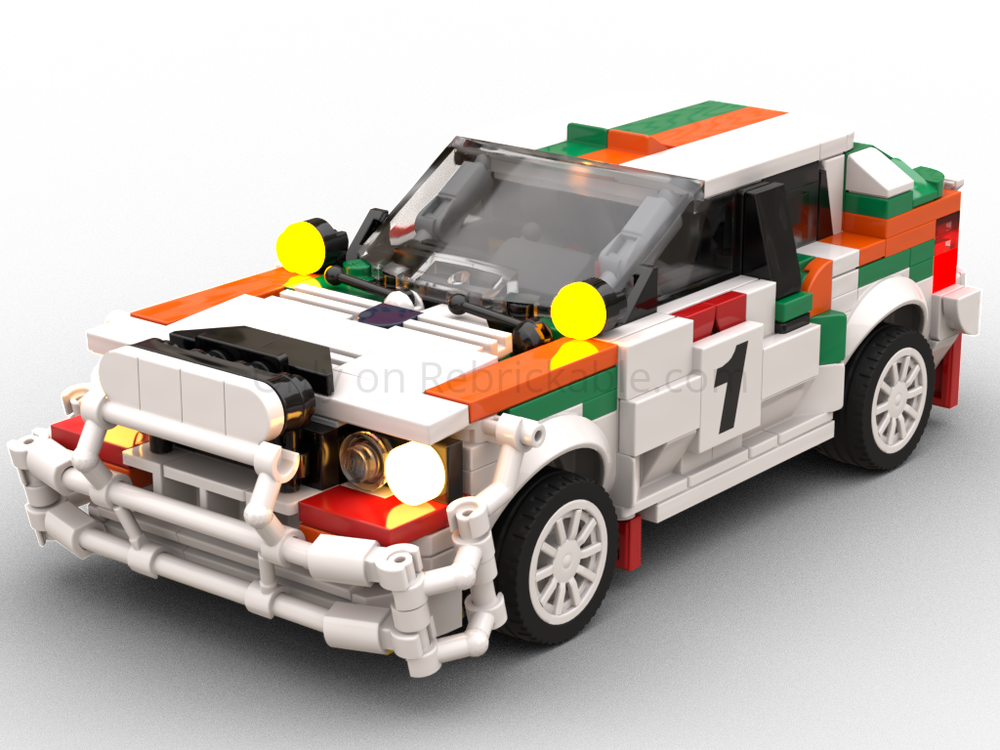 Lego Lancia Delta'89-8V HiFi 'SAFARI' (HF Integrale series, 8V class)