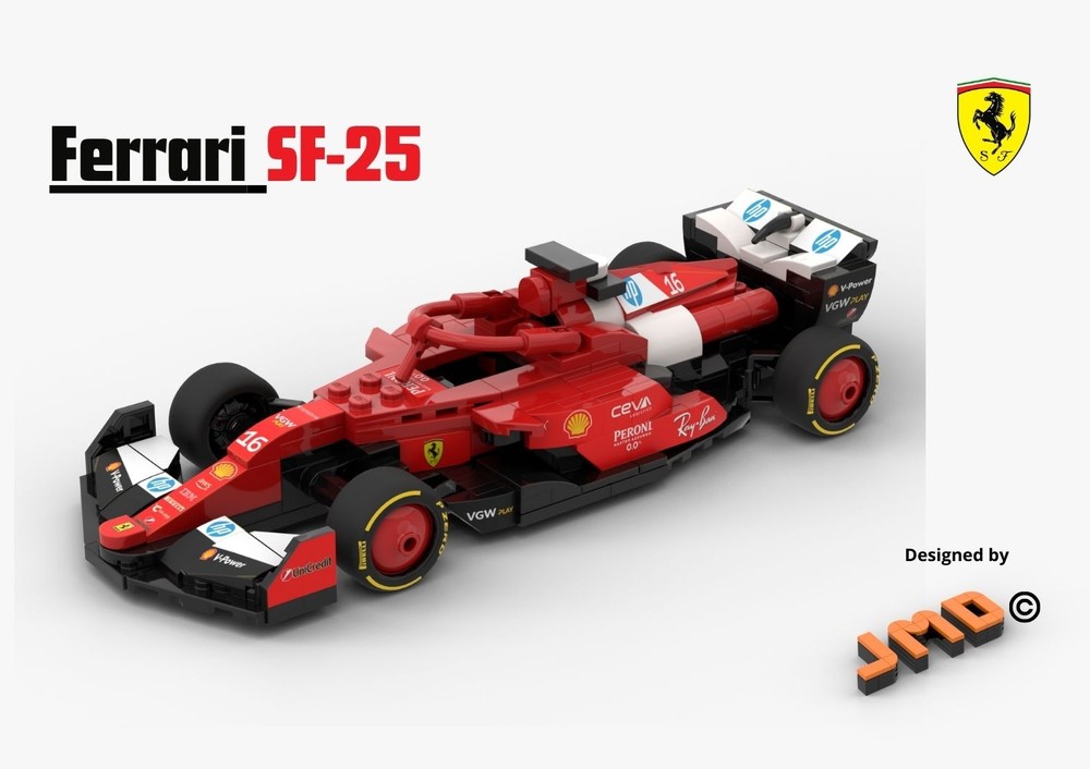 LEGO SF-25 Formula 1 car
