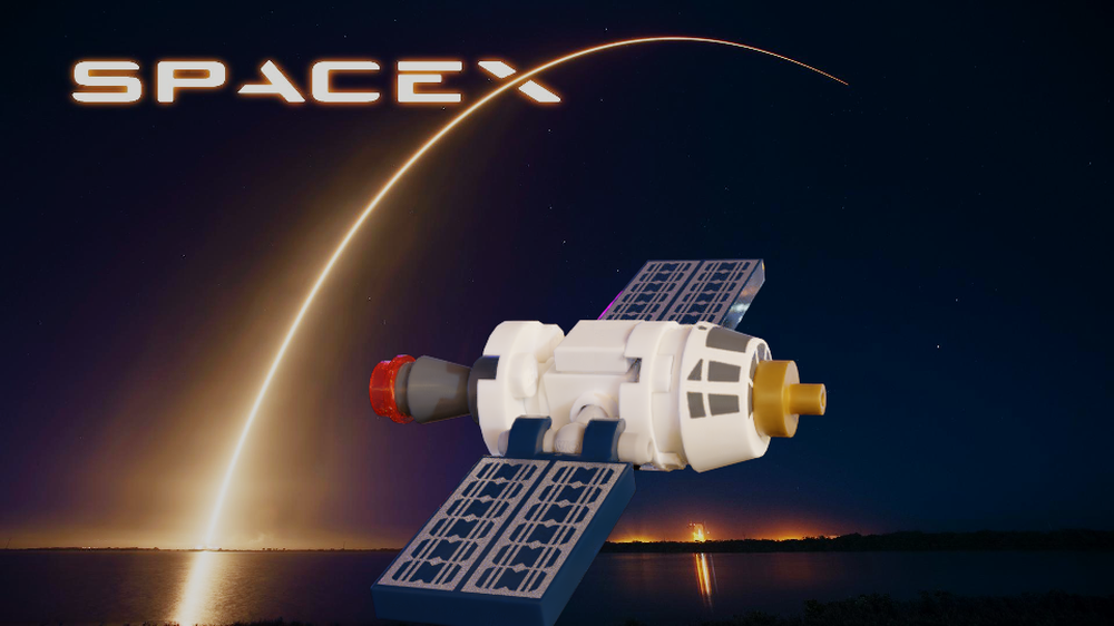 Lego Dragon Model update-for ISS Model