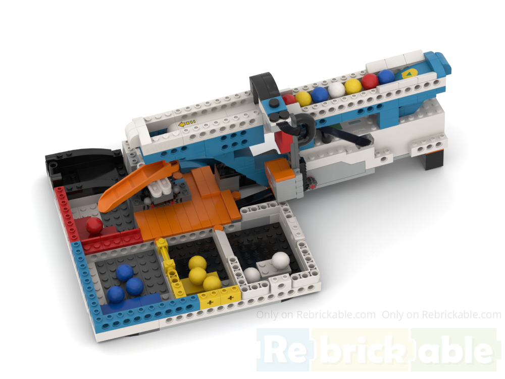 Lego Marble colour sorter