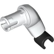 Lego Arm, Large, Left with Black Hand / White