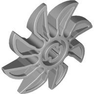 Lego Propeller 8 Blade 5 Diameter / Light Bluish Gray