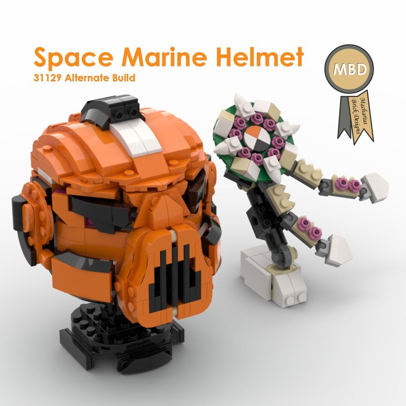 Lego Space Marine Helmet , 31129 Alternate Build